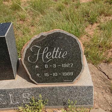 WESSELS Piet 1926-1997 &amp; Hettie 1927-1989 :: WESSELS Julie 1934-