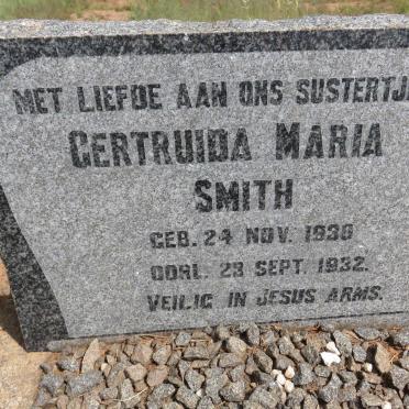 SMITH Gertruida Maria 1930-1932