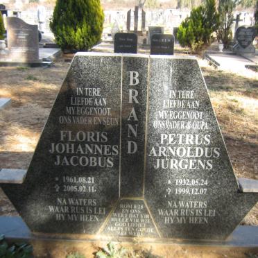 BRAND Petrus Arnoldus Jurgens 1932-1999 :: BRAND Floris Johannes Jacobus 1961-2005