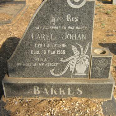 BAKKES Carel Johan 1896-1965