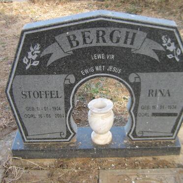 BERGH Stoffel 1924-2004 &amp; Rina 1934-