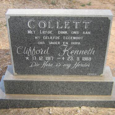 COLLETT Clifford Kenneth 1917-1989