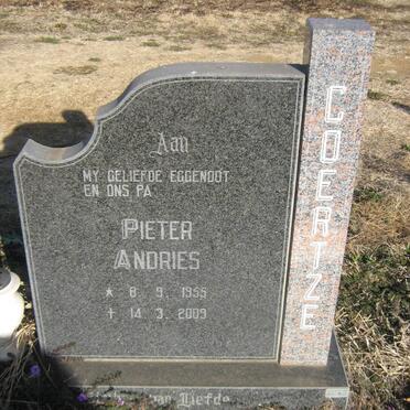 COERTZE Pieter Andries 1955-2009