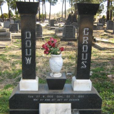 CROUS Douw 1926-1980
