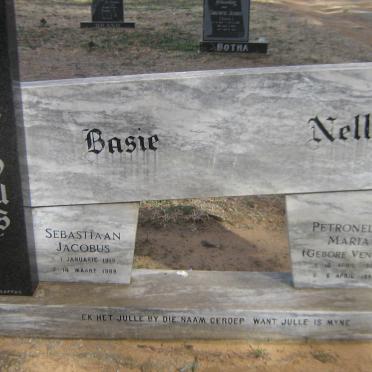 CROUS Sebastiaan Jacobus 1919-1988 &amp; Petronella Maria VENTER 1920-1995