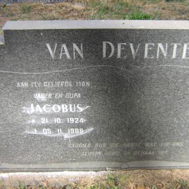 DEVENTER Jacobus, van 1924-1989