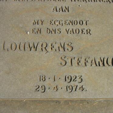 DEVENTER Louwrens Stefanus, van 1923-1974