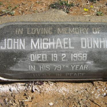 DUNHIN John Michael -1958
