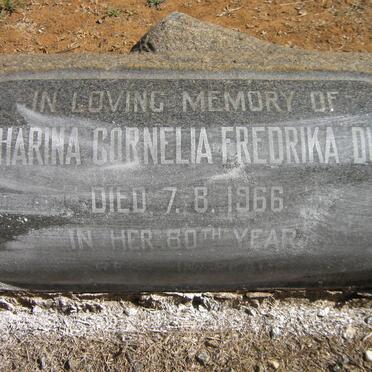 DUNHIN Catharina Cornelia Fredrika -1966