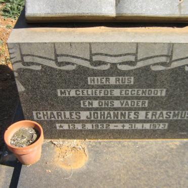 ERASMUS Charles Johannes 1932-1973