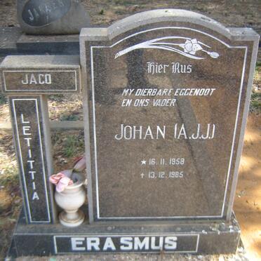 ERASMUS A.J.J. 1958-1985