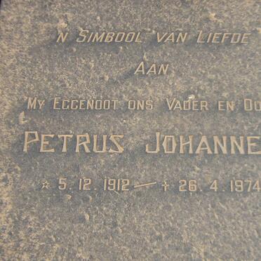 EKSTEEN Petrus Johannes 1912-1974 &amp; Isabella Susanna 1914-2006