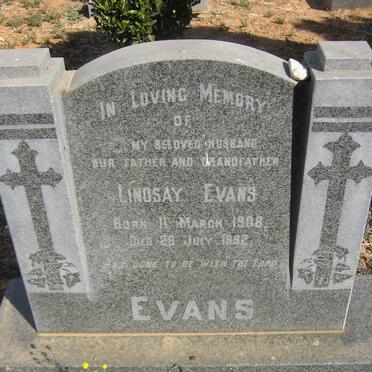 EVANS Lindsay 1908-1992