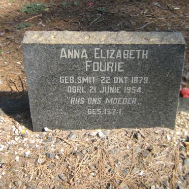 FOURIE Anna Elizabeth nee SMIT 1879-1954