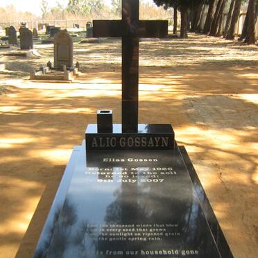 GOSSAYN Alic 1926-2007