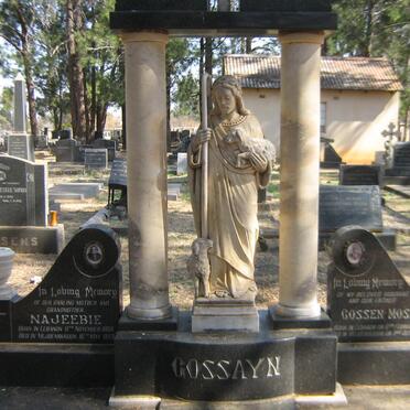 GOSSAYN Gossen Moses 1891-1966 &amp; Najeebie 1899-1973