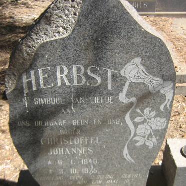 HERBST Christoffel Johannes 1940-1975