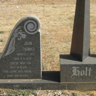 HOLT John Thomas 1913-1979