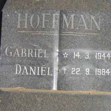 HOFFMAN Gabriel Daniel 1944-1984