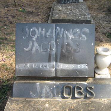 JACOBS Johannes Jacobus 1930-1995