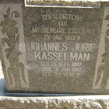KASSELMAN Johannes Jurie 1887-1947
