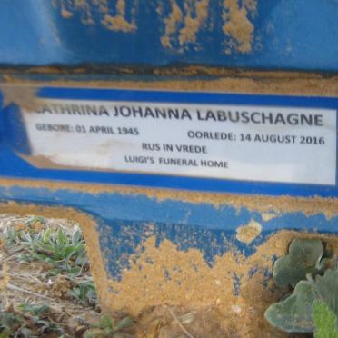 LABUSCHAGNE Cathrina Johanna 1945-2016