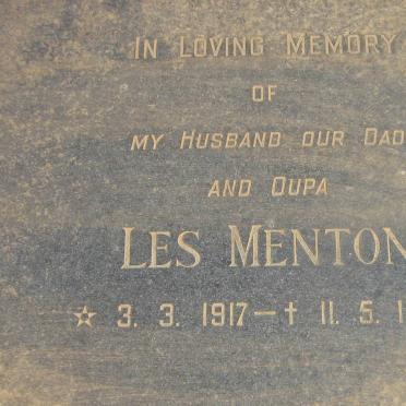 MENTON Les 1917-1984