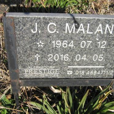 MALAN J.C. 1964-2016