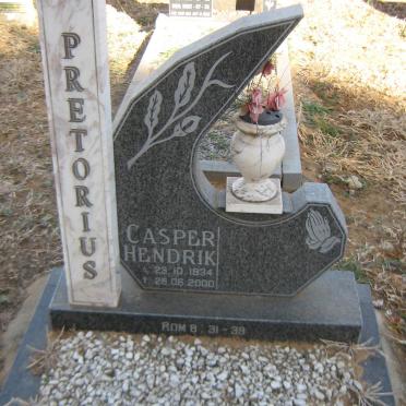 PRETORIUS Casper Hendrik 1934-2000