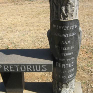 PRETORIUS Bertus 1937-1978