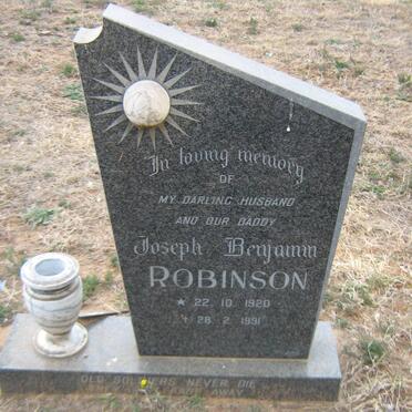 ROBINSON Joseph Benjamin 1920-1991
