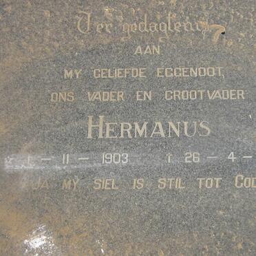 ROOYEN Hermanus_ van 1903 - 1980 en M_ S_ L_ _Maxie_ 1913 - 1992 1_