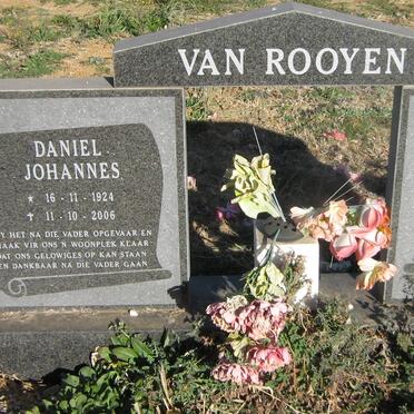 ROOYEN Daniel Johannes, van 1924-2006 &amp; Jacoba Frederika 1929-