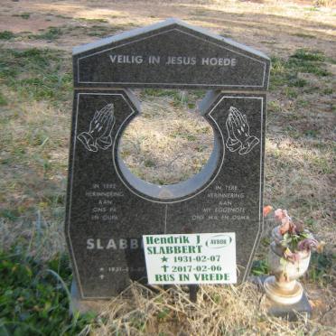 SLABBERT Hendrik J. 1931-2017