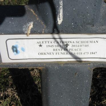 SCHOEMAN Aletta Cathrina 1945-2014