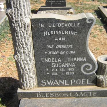 SWANEPOEL Engela Johanna Susanna 1913-1990