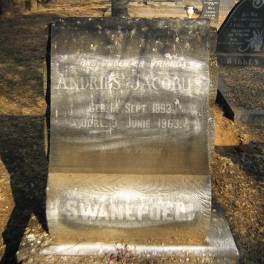 SWANEPOEL Andries Jacobus 1893-1963