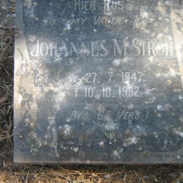 STROH Johannes M. 1847-1932