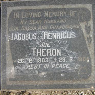 THERON Jacobus Henricus 1903-1984