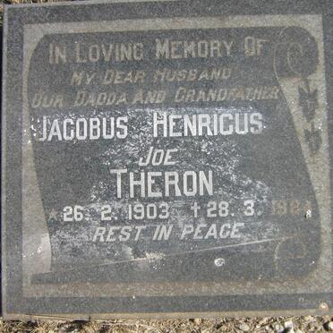 THERON Jacobus Henricus 1903-1984