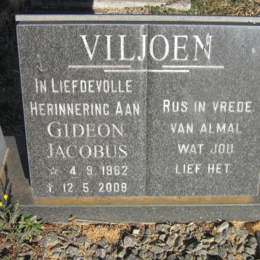 VILJOEN Gideon Jacobus 1962-2008