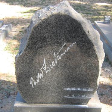 ZIETSMAN B.W. 1904-1970