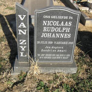 ZYL Nicolaas Rudolph Johannes, van 1959-2010