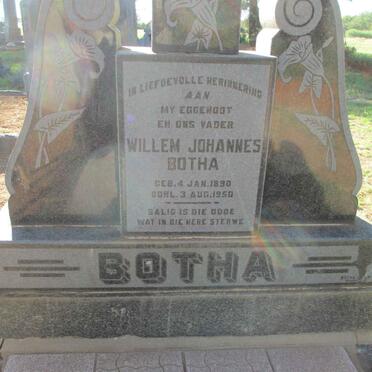 BOTHA Willem Johannes 1890-1950