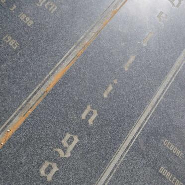 BELLINGAN Ernest Christiaan van Enwegen 1898-1985 &amp; Anna Louise BOSCH 1905-1984