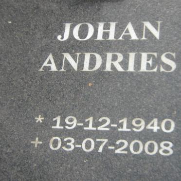 BREYTENBACH Johan Andries 1940-2008