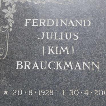 BRAUCKMANN Ferdinand Julius 1928-2009