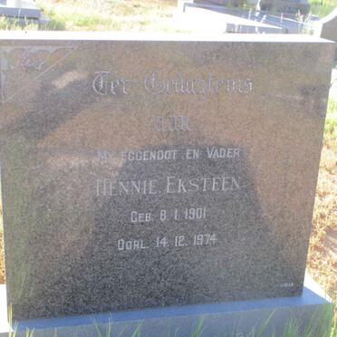 EKSTEEN Hennie 1901-1974