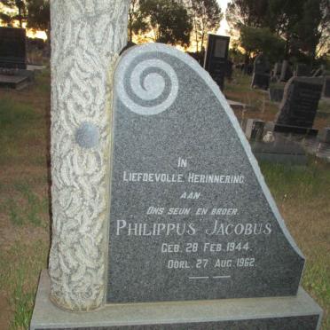 FOURIE Philippus Jacobus 1944-1962