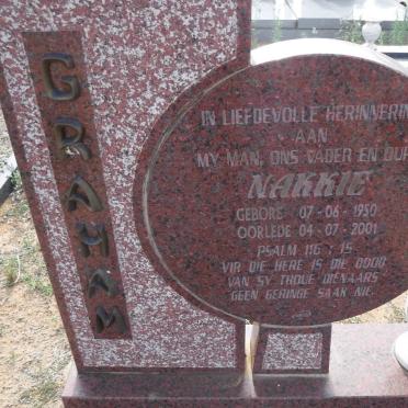 GRAHAM Nakkie 1950-2001